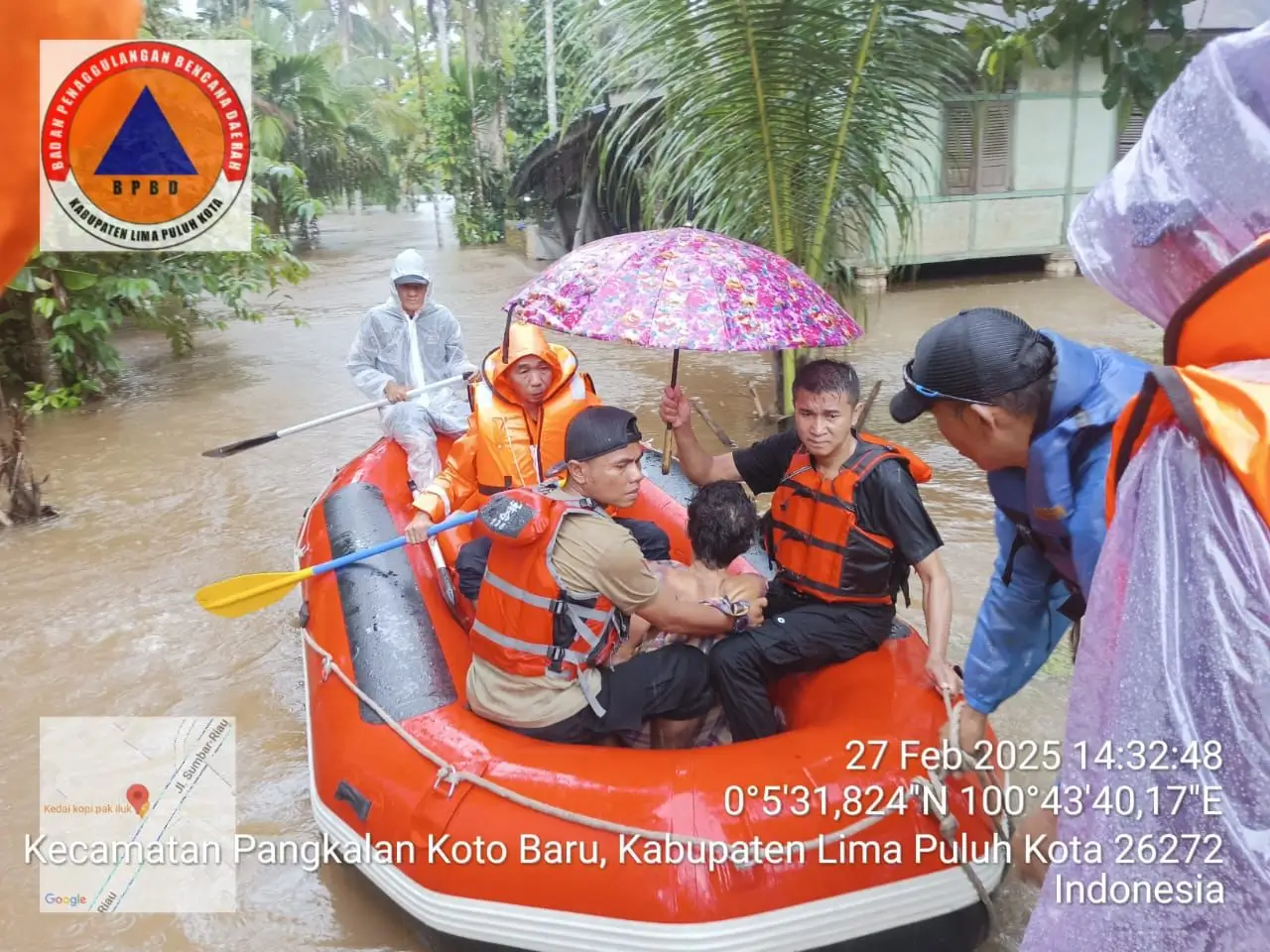 Perkembangan Situasi dan Penanganan Bencana Tanggal 1 Maret 2025
